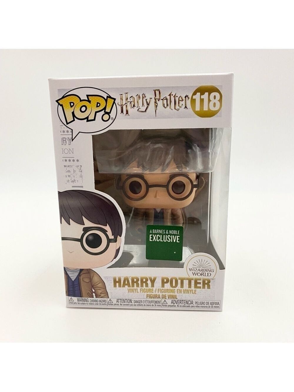 Funko Pop! Harry Potter With Two Wands 118 Barnes and Noble Exclusive!